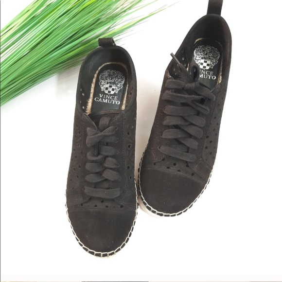 Vince Camuto Theera Perforated Espadrille Sneakers - Picture 5 of 10